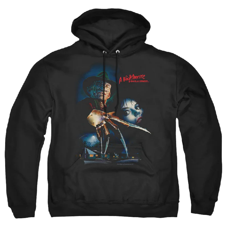 A Nightmare on Elm Street Elm Street Poster - Pullover Hoodie Bell Sleeve Stylish