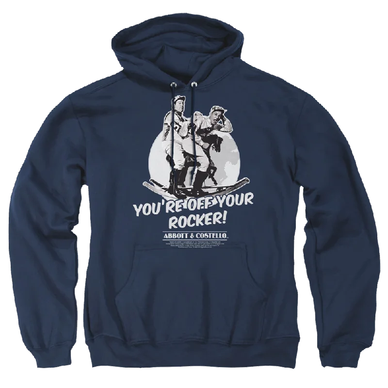 Abbott and Costello Off Your Rocker - Pullover Hoodie Tight Sleeve Top