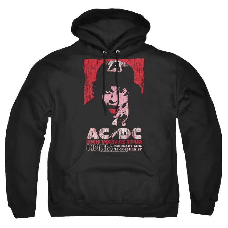 AC/DC High Voltage Live 1975 - Pullover Hoodie Slim Sleeve Pullover