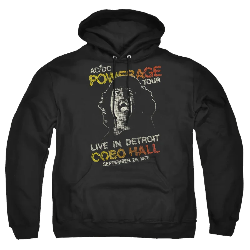 AC/DC Powerage Tour - Pullover Hoodie Short Puff Sleeve