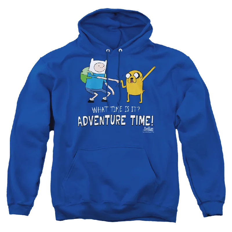 Adventure Time Fist Bump - Pullover Hoodie Saggy Sleeve Comfort