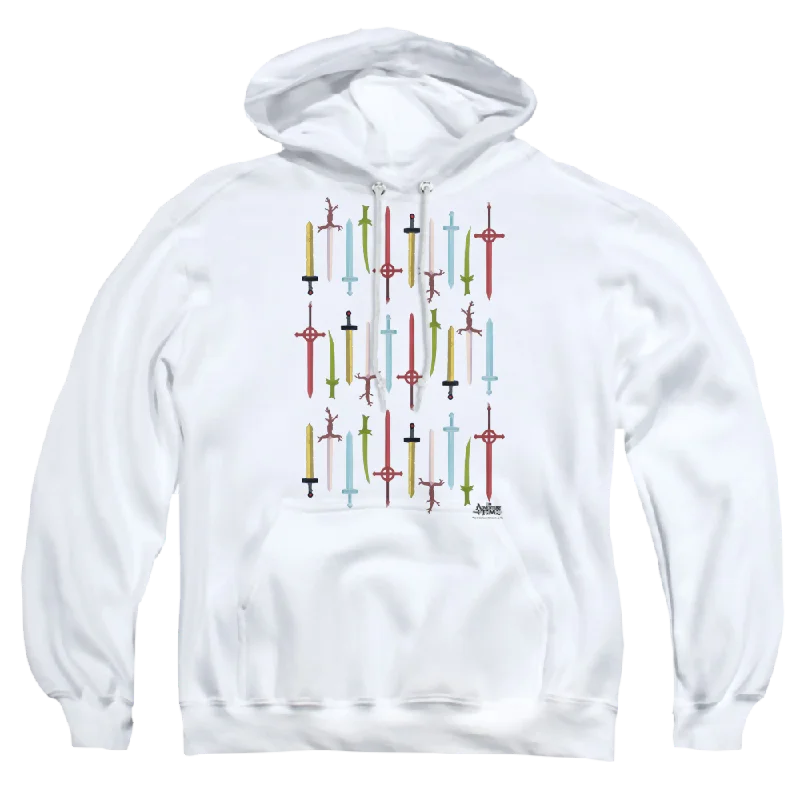 Adventure Time Swords - Pullover Hoodie Puff Sleeve Stylish