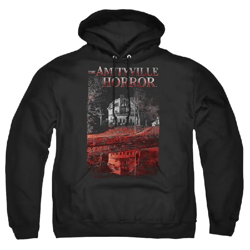 Amityville Horror Cold Blood - Pullover Hoodie Cold Shoulder Design