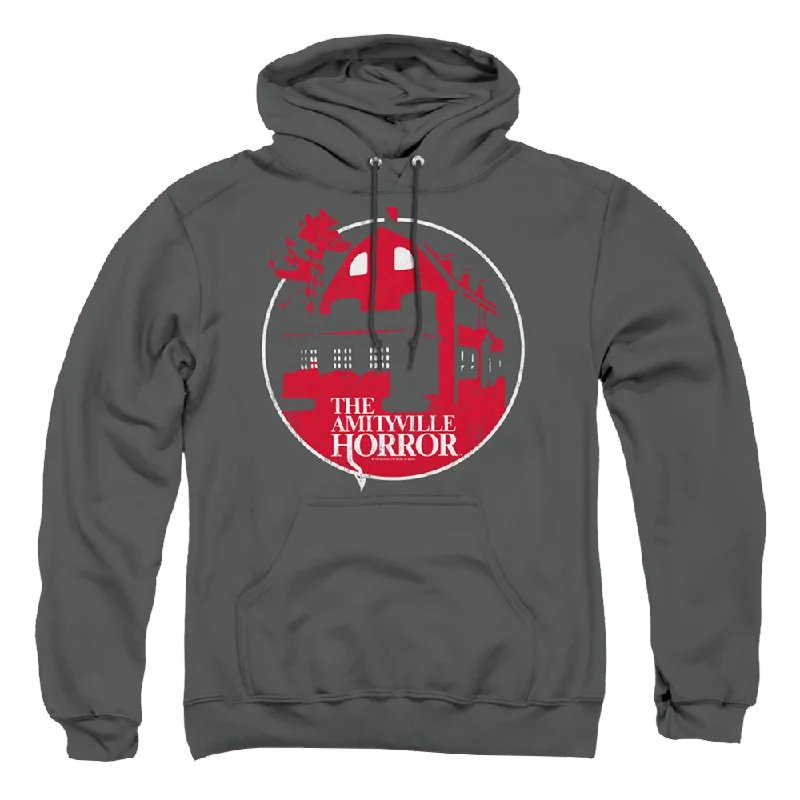Amityville Horror Red House - Pullover Hoodie Box Sleeve Comfort