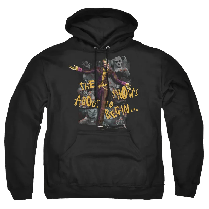 Batman - Arkham About To Begin - Pullover Hoodie Fleece Warm Pullover