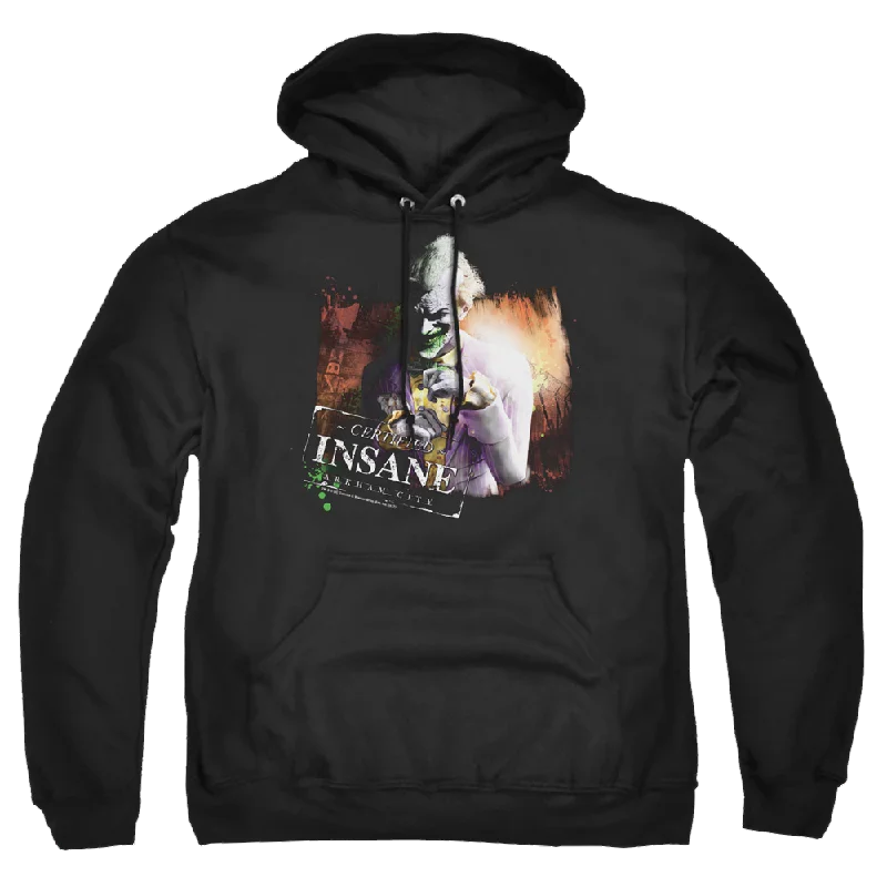 Batman - Arkham Certified Insane - Pullover Hoodie Thin Wool Pullover