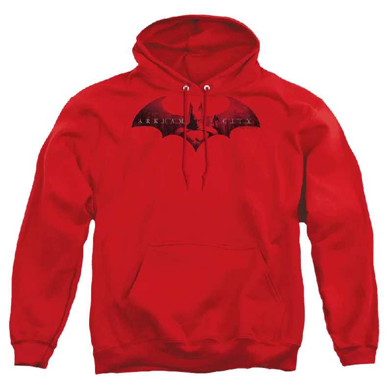 Batman - Arkham In The City - Pullover Hoodie Seamless Knit Pullover