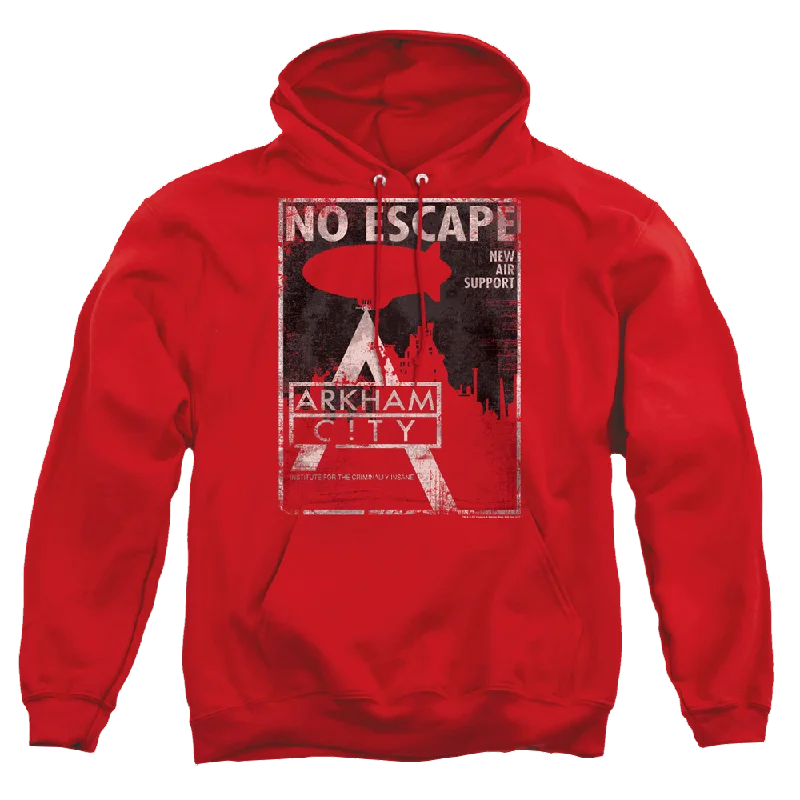 Batman - Arkham No Escape - Pullover Hoodie Button Front Sweater