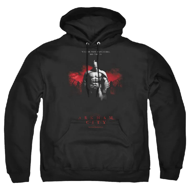 Batman - Arkham Standing Strong - Pullover Hoodie Fine Merino Wool