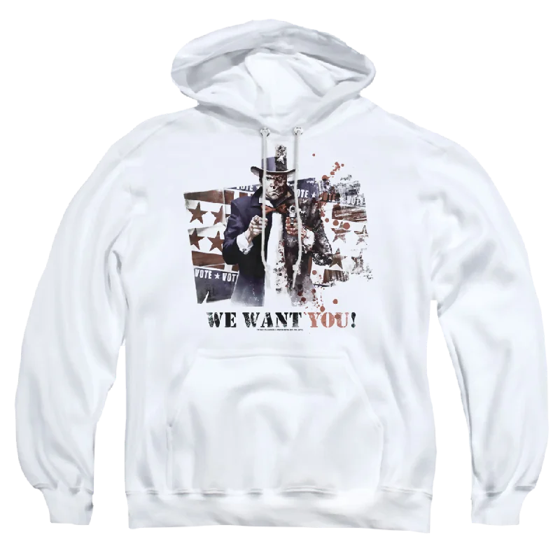 Batman - Arkham We Want You - Pullover Hoodie Oversized Cozy Pullover