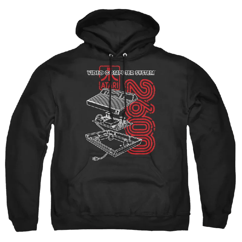 Atari 2600 - Pullover Hoodie Peter Pan Collar