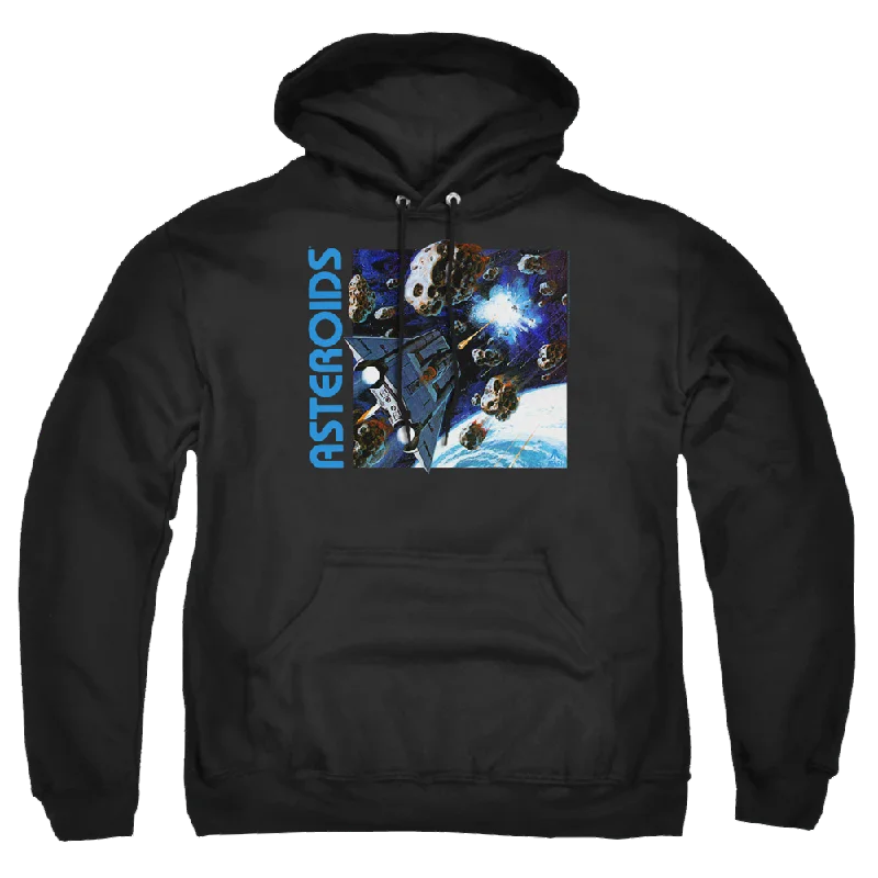 Atari 2600 Asteroids - Pullover Hoodie Open Neck Pullover