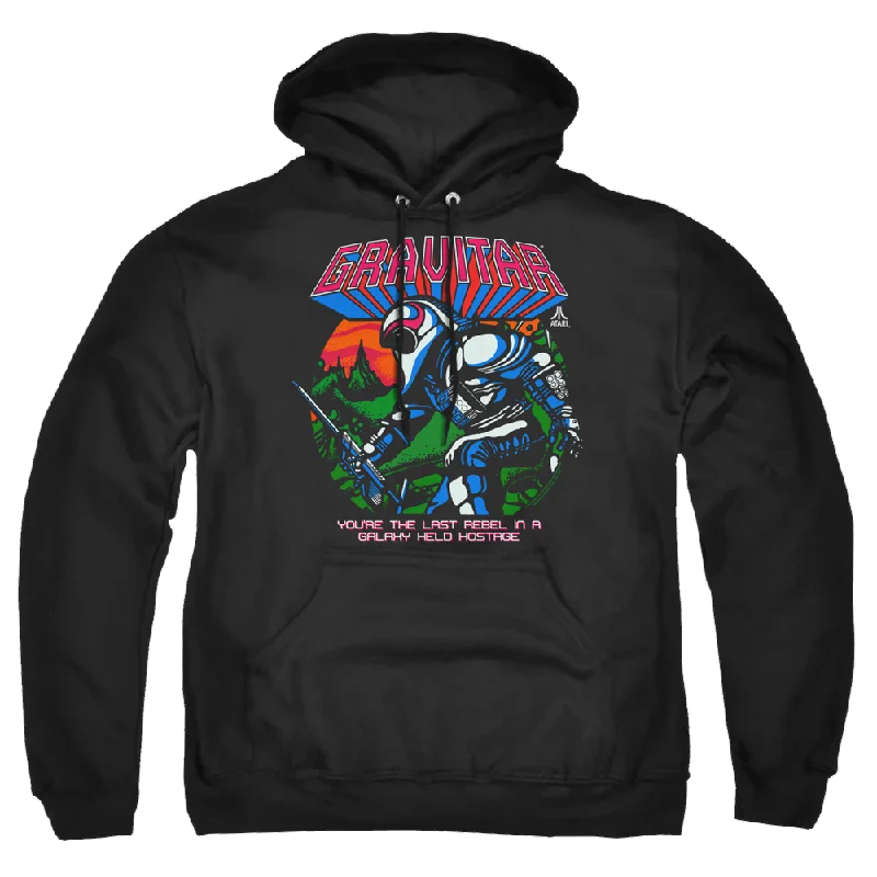 Atari Last Rebel - Pullover Hoodie Spaghetti Sleeve Top