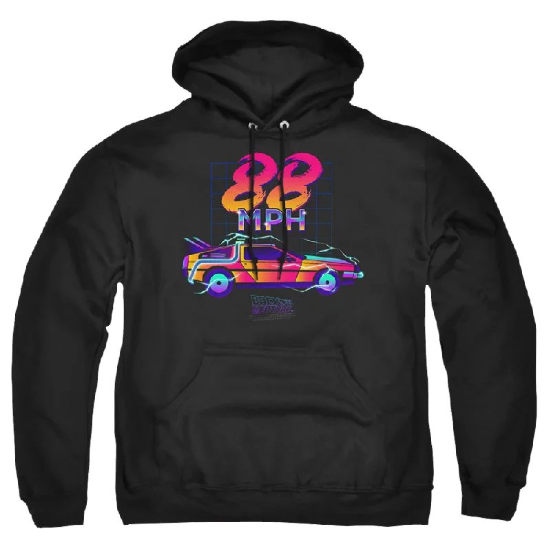 Back To The Future 88 Mph - Pullover Hoodie dolman Sleeve Top