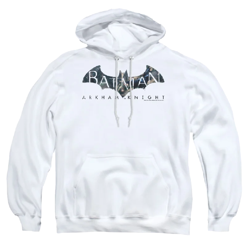 Batman - Arkham Descending Logo - Pullover Hoodie Fleece Warm Pullover