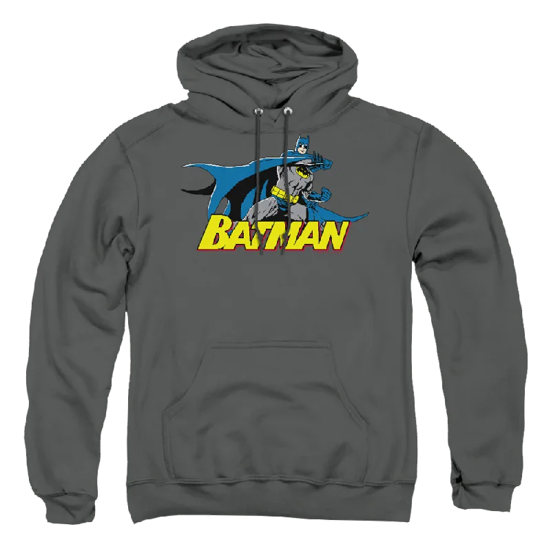 Batman 8 Bit Cape - Pullover Hoodie Thin Wool Pullover