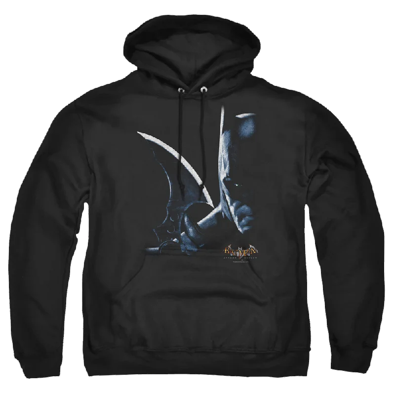 Batman - Arkham Arkham Batman - Pullover Hoodie Textured Knit Design