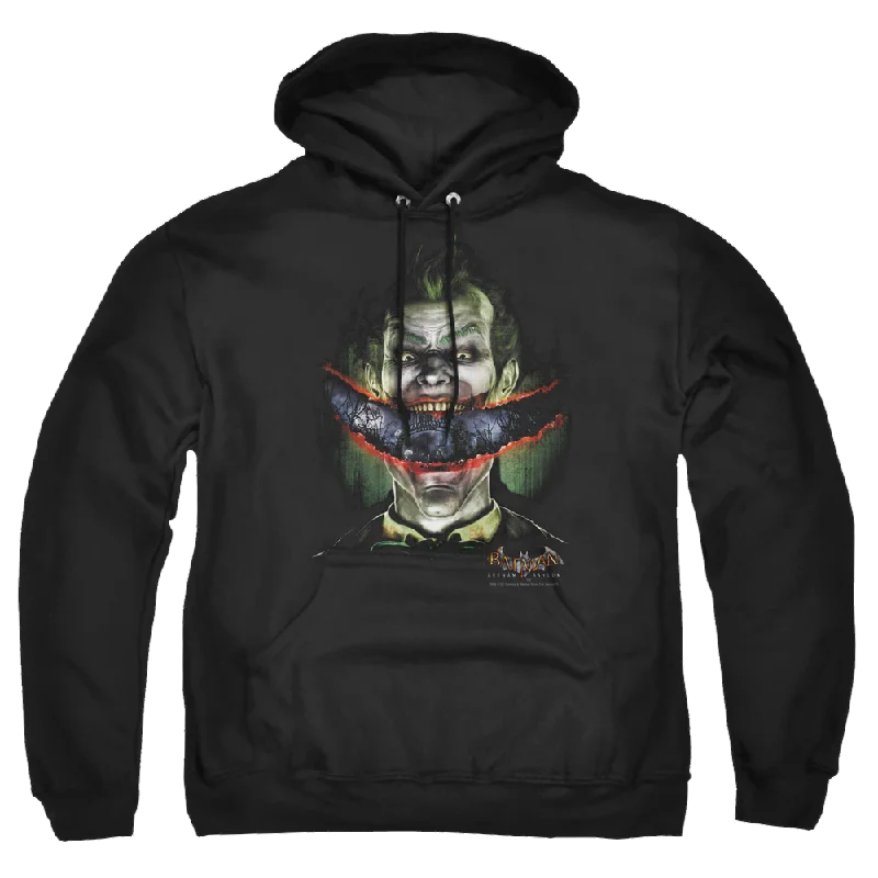 Batman - Arkham Crazy Lips - Pullover Hoodie Long Sleeve Pullover