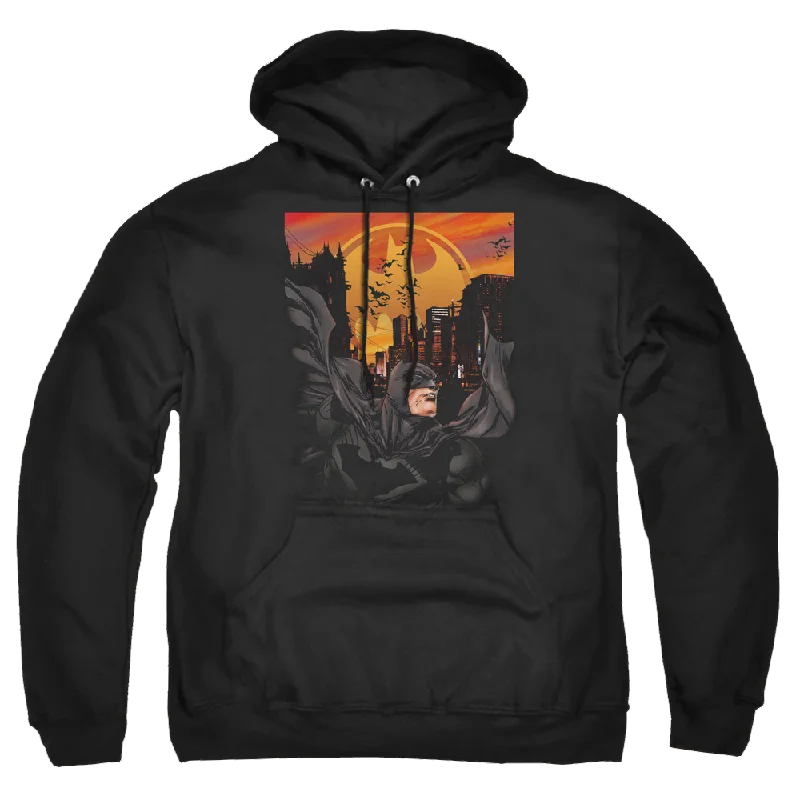 Batman Always On Call - Pullover Hoodie High Neck Pullover
