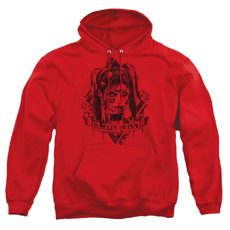 Batman - Arkham Diamond - Pullover Hoodie Oversized Cozy Pullover