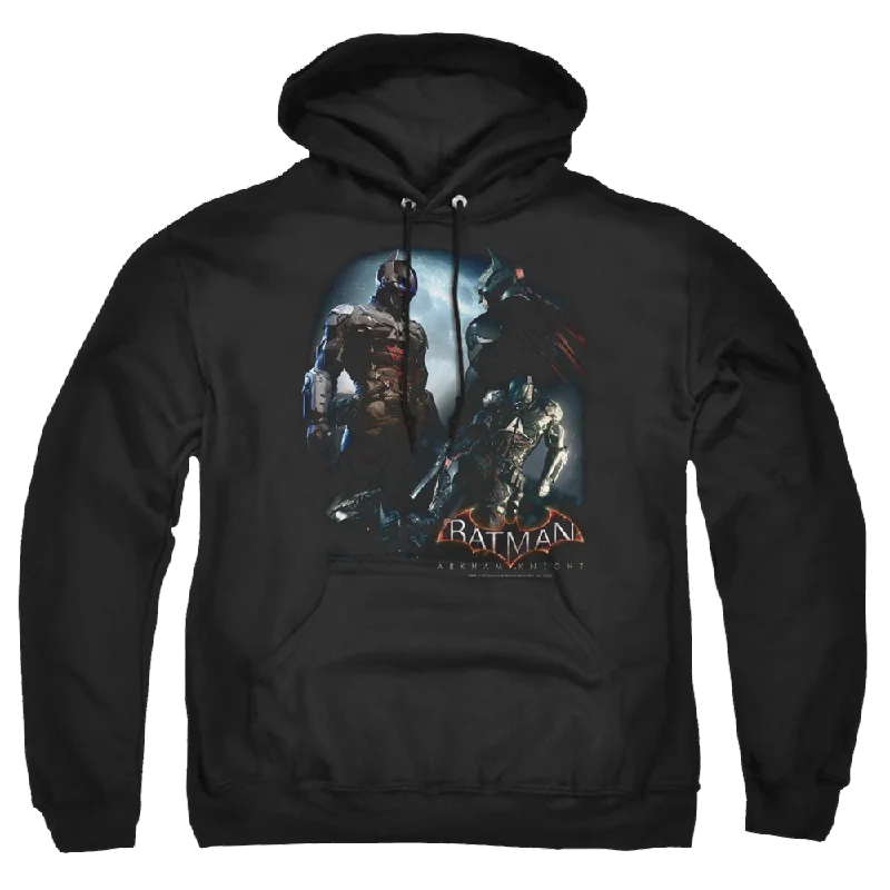 Batman - Arkham Face Off - Pullover Hoodie Scalloped Neck Pullover