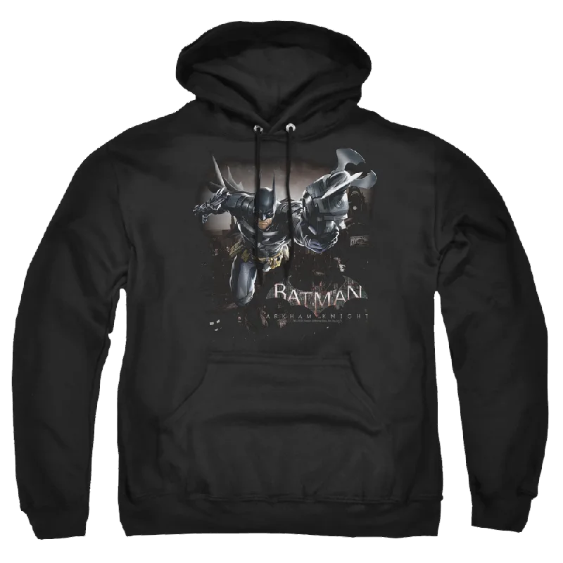 Batman - Arkham Grapple - Pullover Hoodie Sabrina Neck Pullover