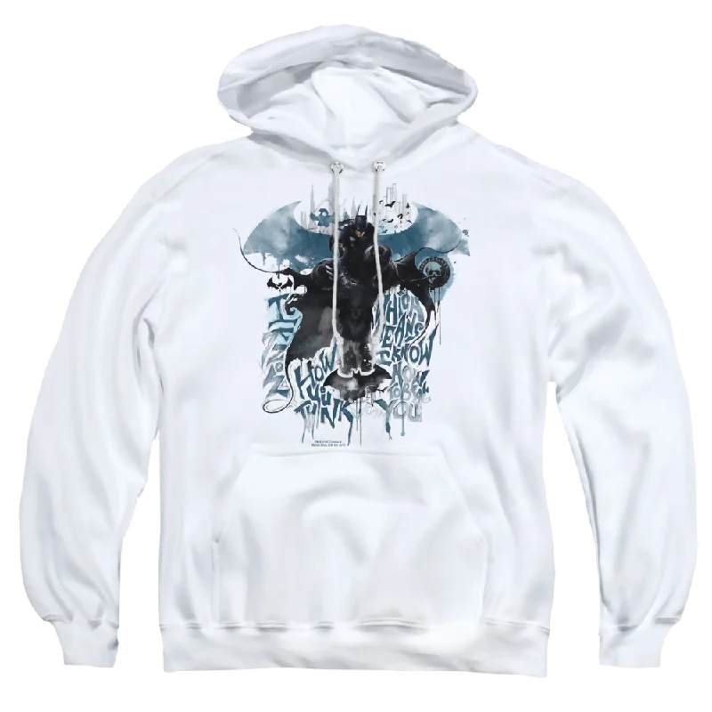 Batman - Arkham I Know - Pullover Hoodie Ruffle Neck Pullover