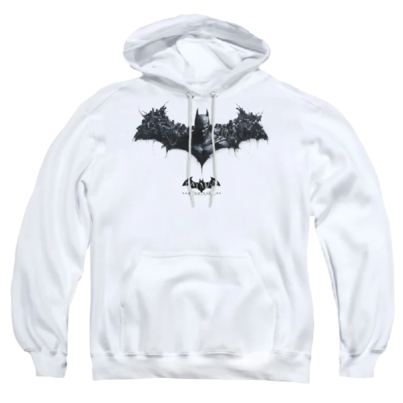 Batman - Arkham Bat Of Enemies - Pullover Hoodie One Shoulder Top