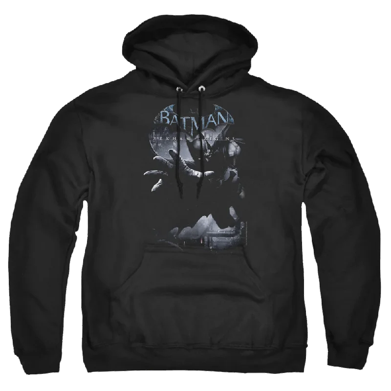 Batman - Arkham Out Of The Shadows - Pullover Hoodie Keyhole Neck Pullover