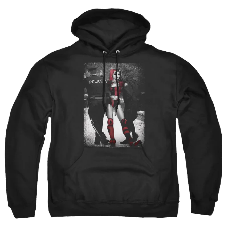 Batman Arrest - Pullover Hoodie Halter Neck Top