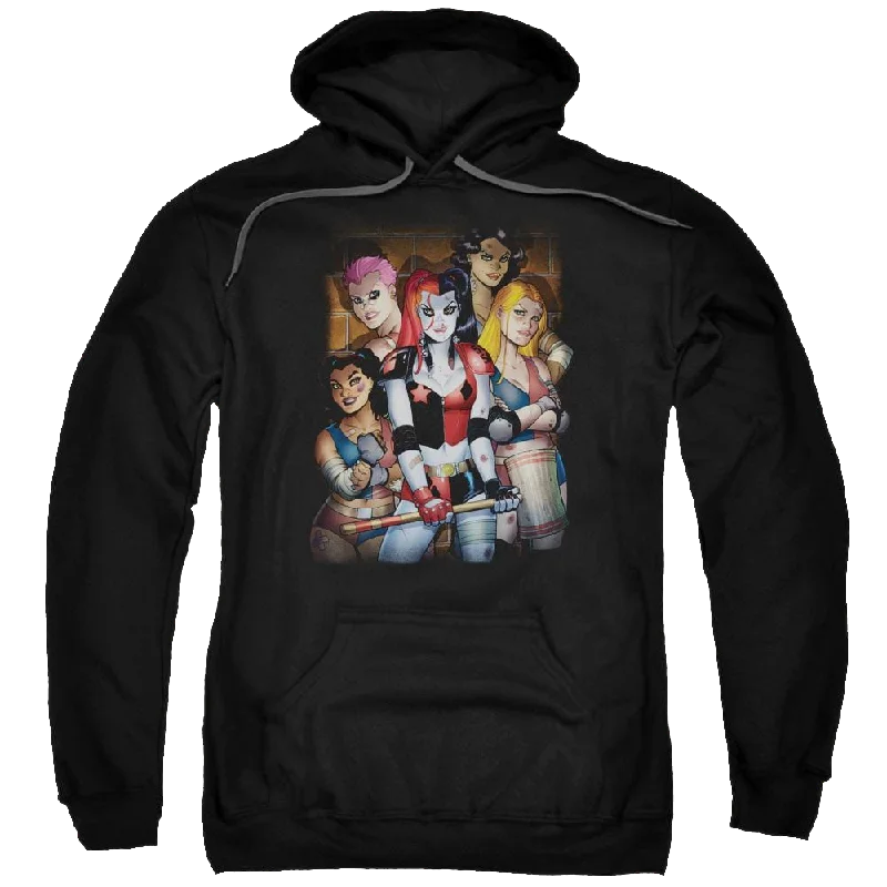 Batman Bad Girls - Pullover Hoodie Crew Neck Wool