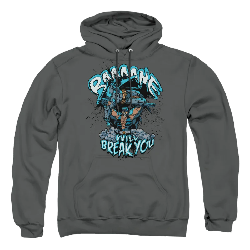 Batman Bane Will Break You - Pullover Hoodie Bardot Neck Top