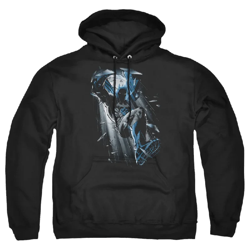 Batman Bat Crash - Pullover Hoodie Wrist Length Sleeve