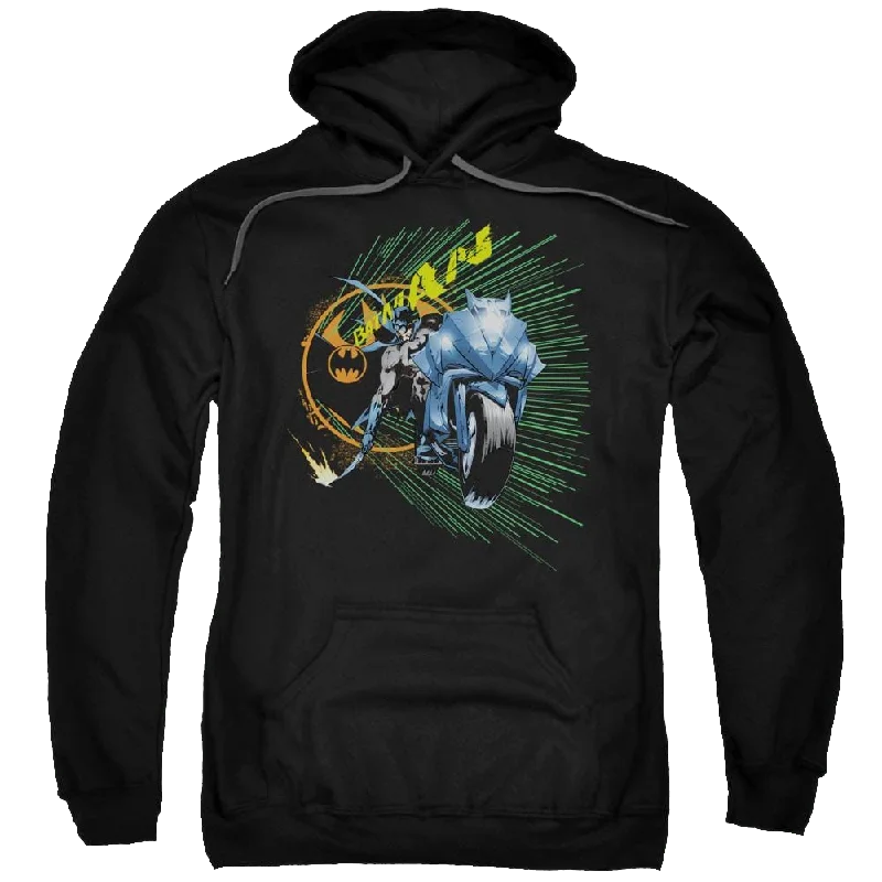 Batman Batcycle - Pullover Hoodie Wide Sleeve Pullover