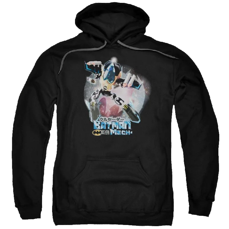Batman Batman Mech - Pullover Hoodie Over Sleeve Pullover