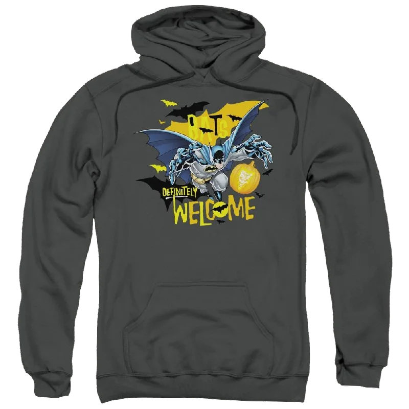Batman Bats Welcome - Pullover Hoodie Bolero Style Sweater