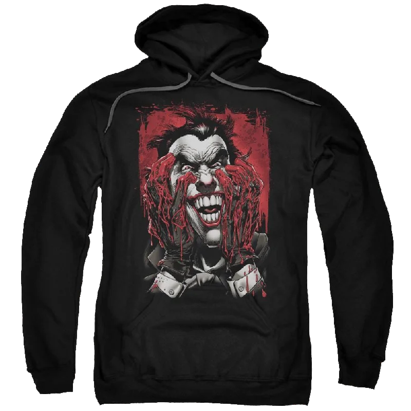 Batman Blood In Hands - Pullover Hoodie Zipper Front Cardigan