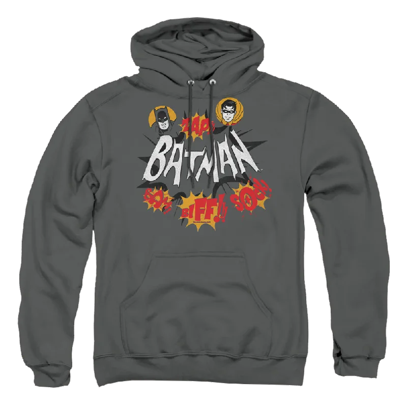 Batman - Classic TV Series Sound Effects - Pullover Hoodie Scalloped Neck Pullover