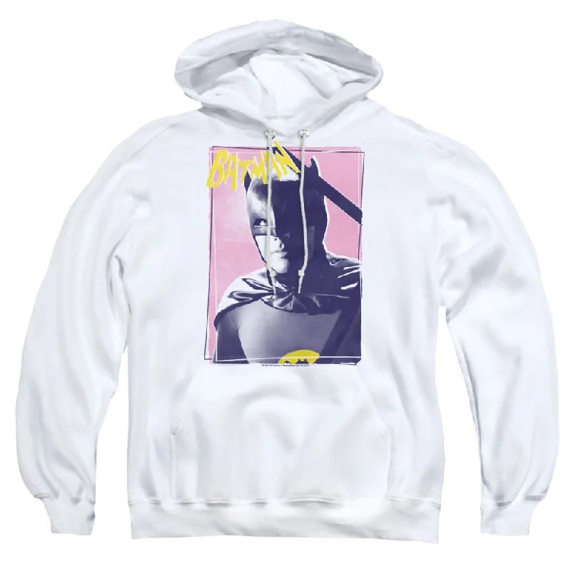 Batman - Classic TV Series Wayne 80s - Pullover Hoodie Port Neck Pullover