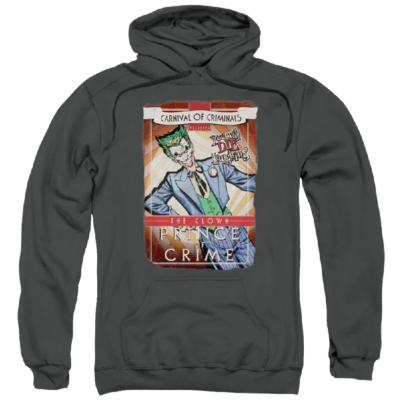 Batman Clown Prince - Pullover Hoodie Polo Neck Sweater