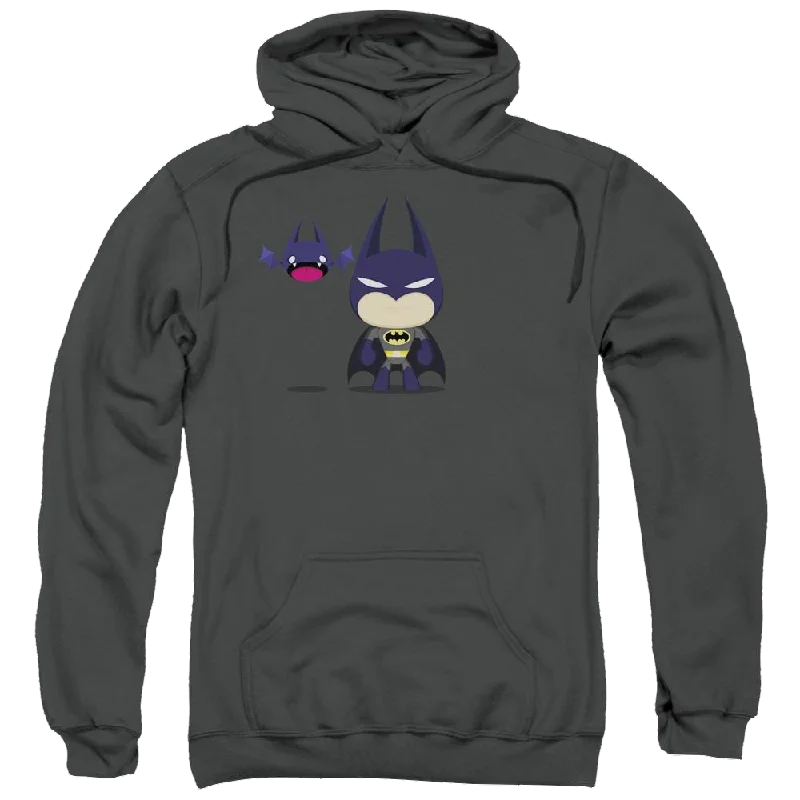 Batman Cute Batman - Pullover Hoodie Mock Neck Pullover