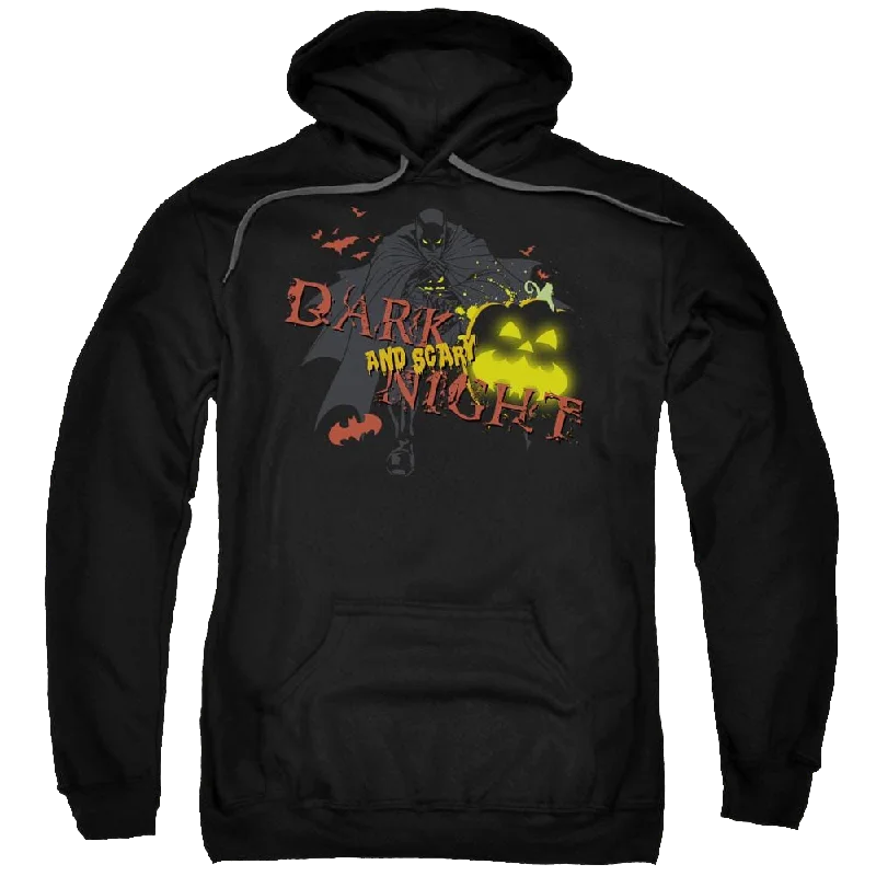 Batman Dark And Scary Night - Pullover Hoodie Lapel Neck Sweater
