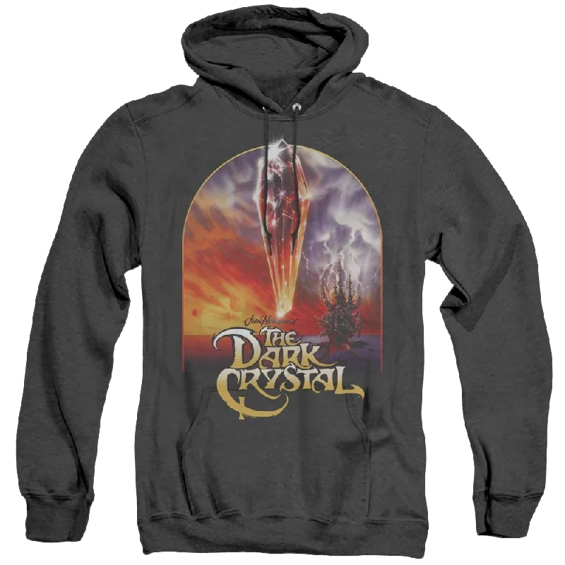 Dark Crystal, The Crystal Poster - Heather Pullover Hoodie Oversized Cozy Pullover