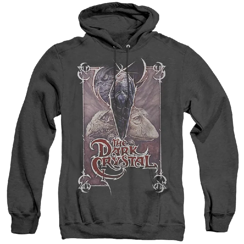 Dark Crystal, The Wicked Poster - Heather Pullover Hoodie Cable Knit Chunky