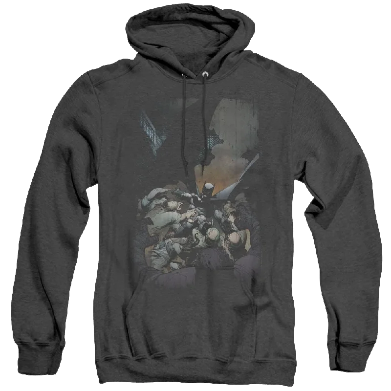 Dc Batman Batman #1 - Heather Pullover Hoodie Chenille Soft Sweater