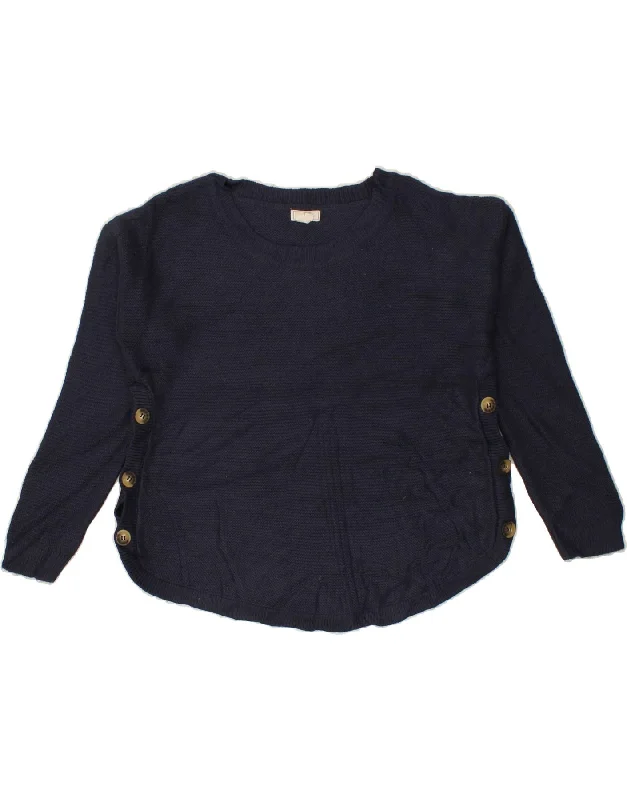 FAT FACE Womens Boat Neck Jumper Sweater UK 12 Medium Navy Blue Viscose Thin Thick Dense FAT FACE Womens Boat Neck Jumper Sweater UK 12 Medium Navy Blue Viscose Thin Thick Dense