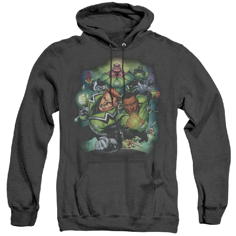 Green Lantern Corps #1 - Heather Pullover Hoodie Slouchy Comfort Pullover