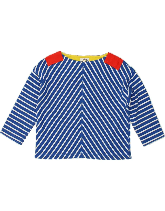 JC DE CASTELBAJAC Womens Crop Boat Neck Jumper Sweater UK 14 Medium Blue Open Front Closed Front Wrap Front JC DE CASTELBAJAC Womens Crop Boat Neck Jumper Sweater UK 14 Medium Blue Open Front Closed Front Wrap Front