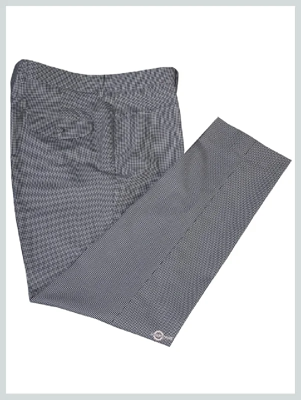 60s Retro Black & White Small Houndstooth Women's Trouser Trousers Bestseller Popular 60s Retro Black & White Small Houndstooth Women's Trouser Trousers Bestseller Popular