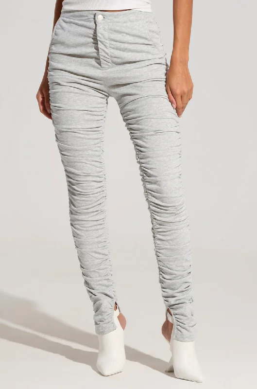 ALL EYES ON ME RUCHED TROUSER Trousers Trousers Formal